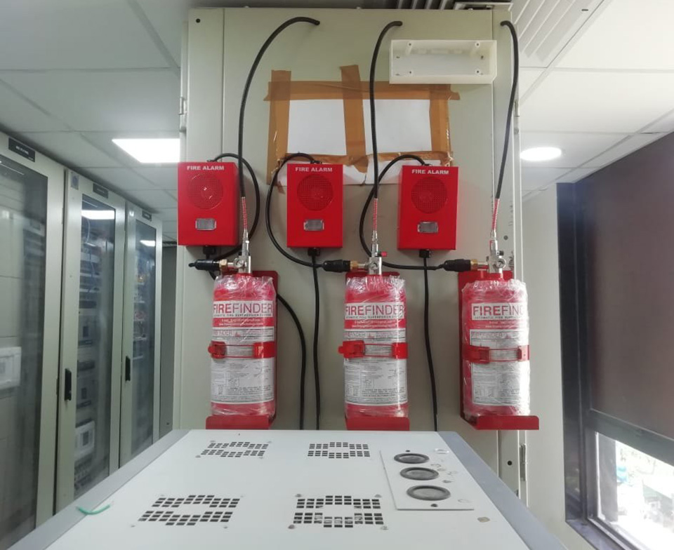 Gas Suppression & Panel Flooding System